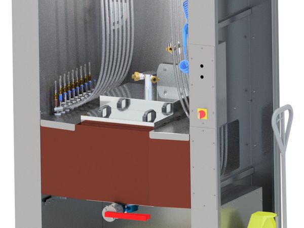 PM1 semi-automatic powder feed center