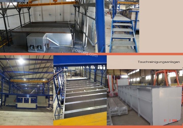 Dip tank pretreatment system