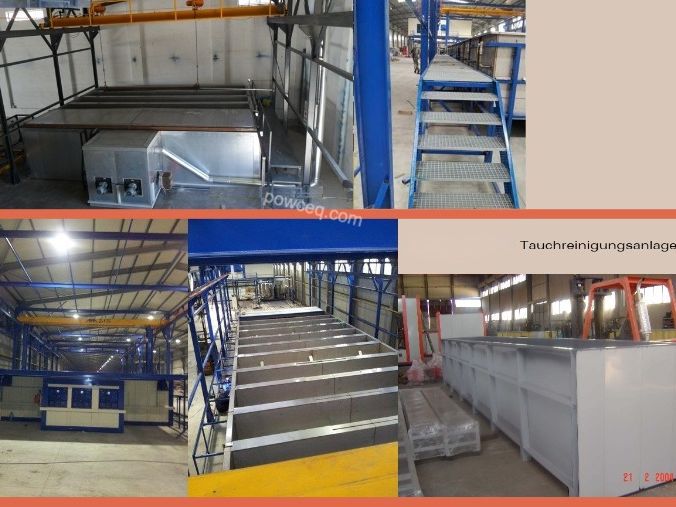 Dip tank pretreatment system