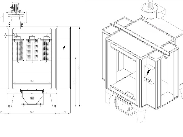 Dimensions: Booths