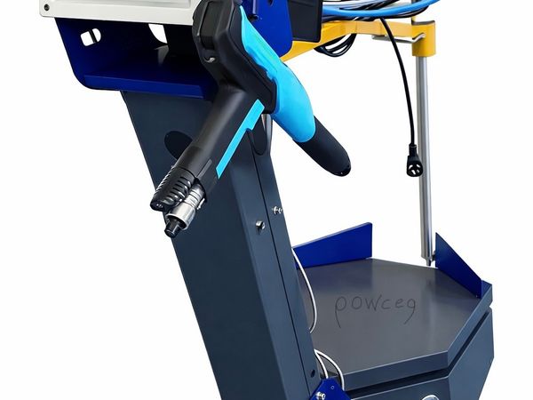 Digital electrostatic powder coating gun