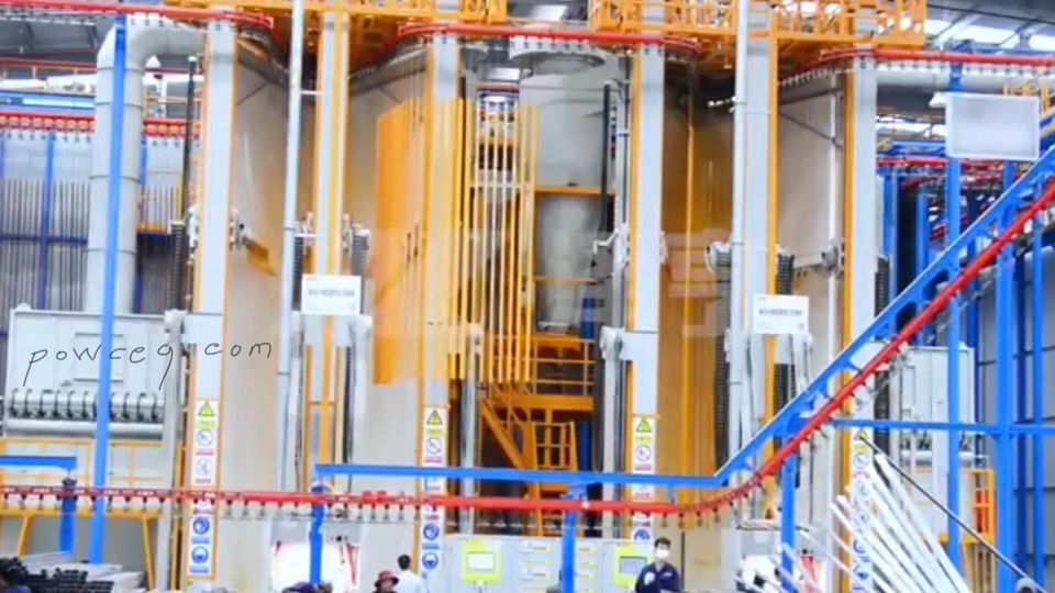 Vertical Powder Coating Line