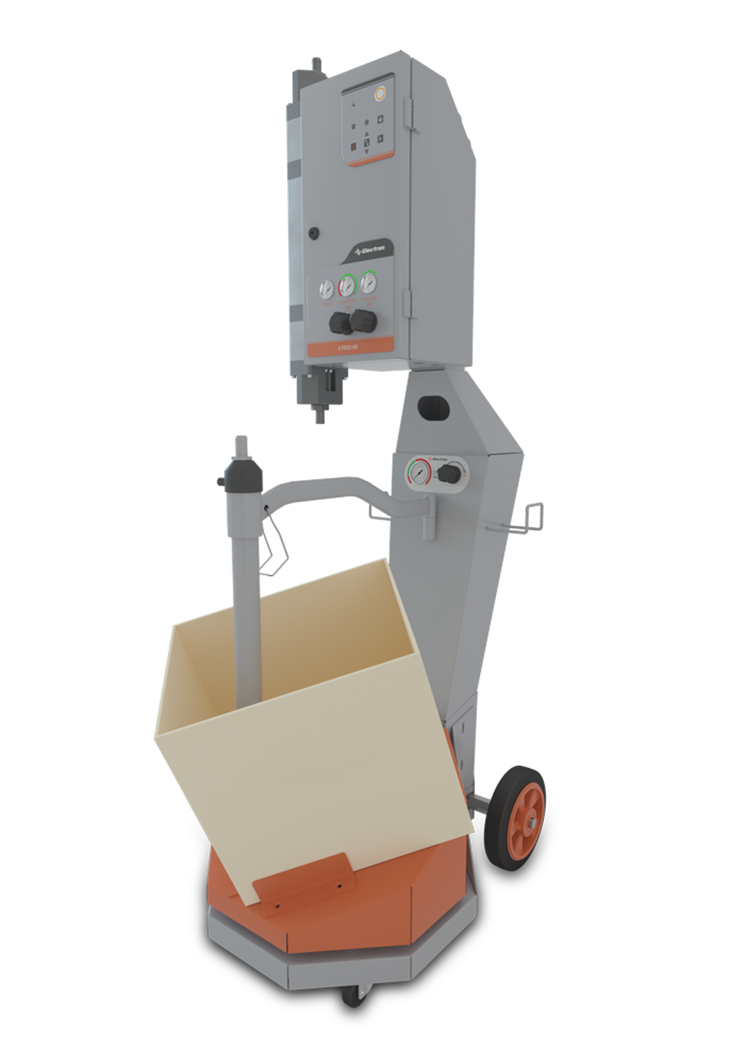 Optifeed B HD pneumatic powder transfer pump for industrial powder coating systems