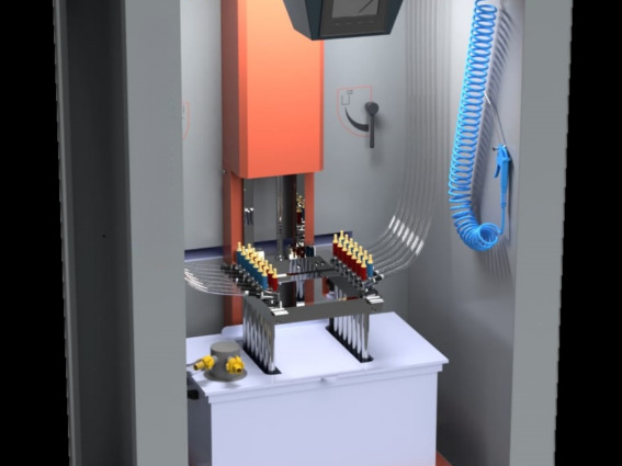 PM2 multi-color powder feed center