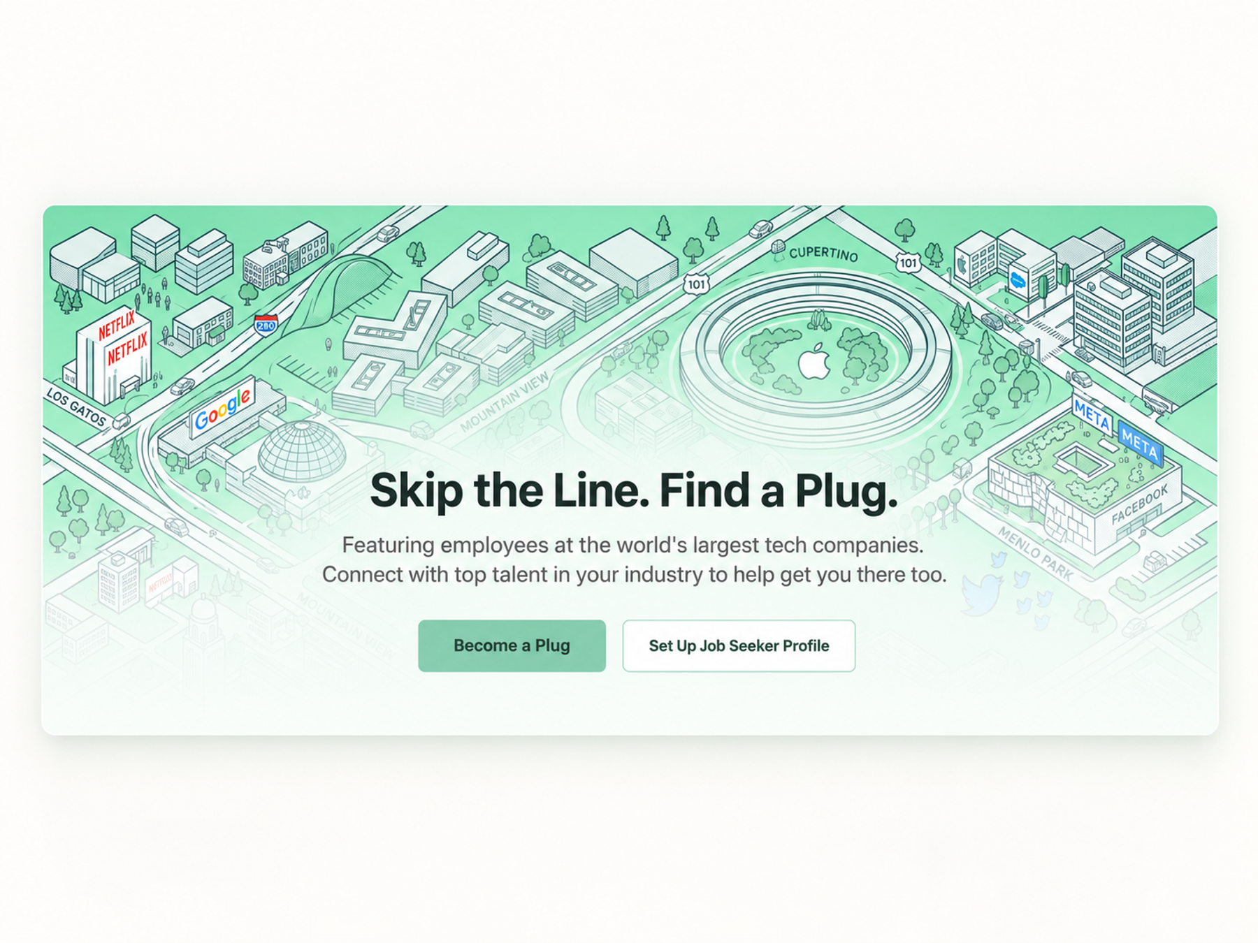 Palplug employee and job-seeker entry actions