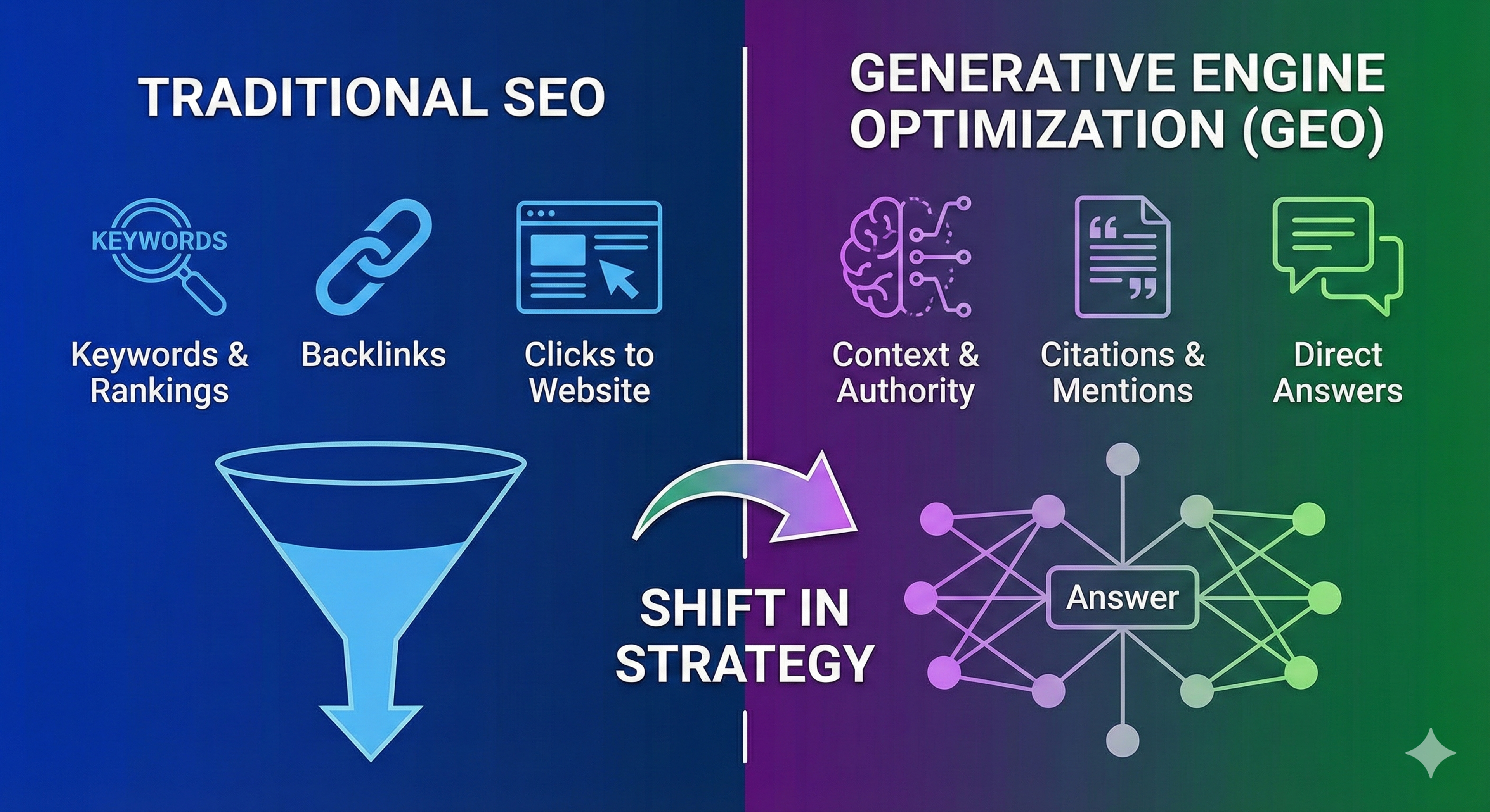 The Google Traffic Cliff: Why Founders are Pivoting to Generative Engine Optimization (GEO)