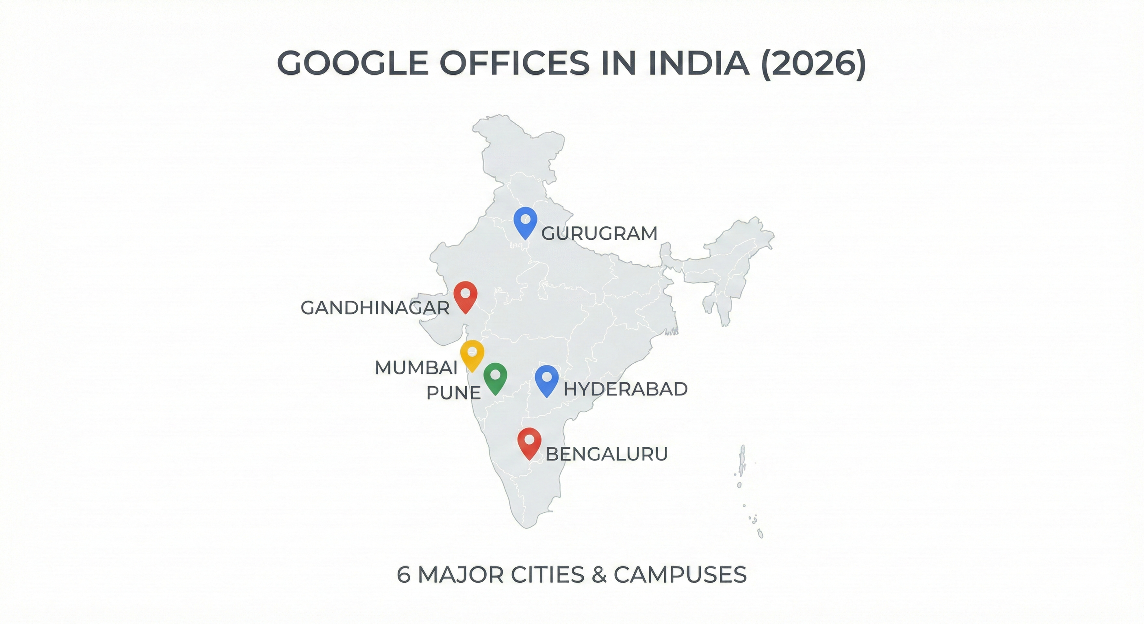 List of Google Offices in India
