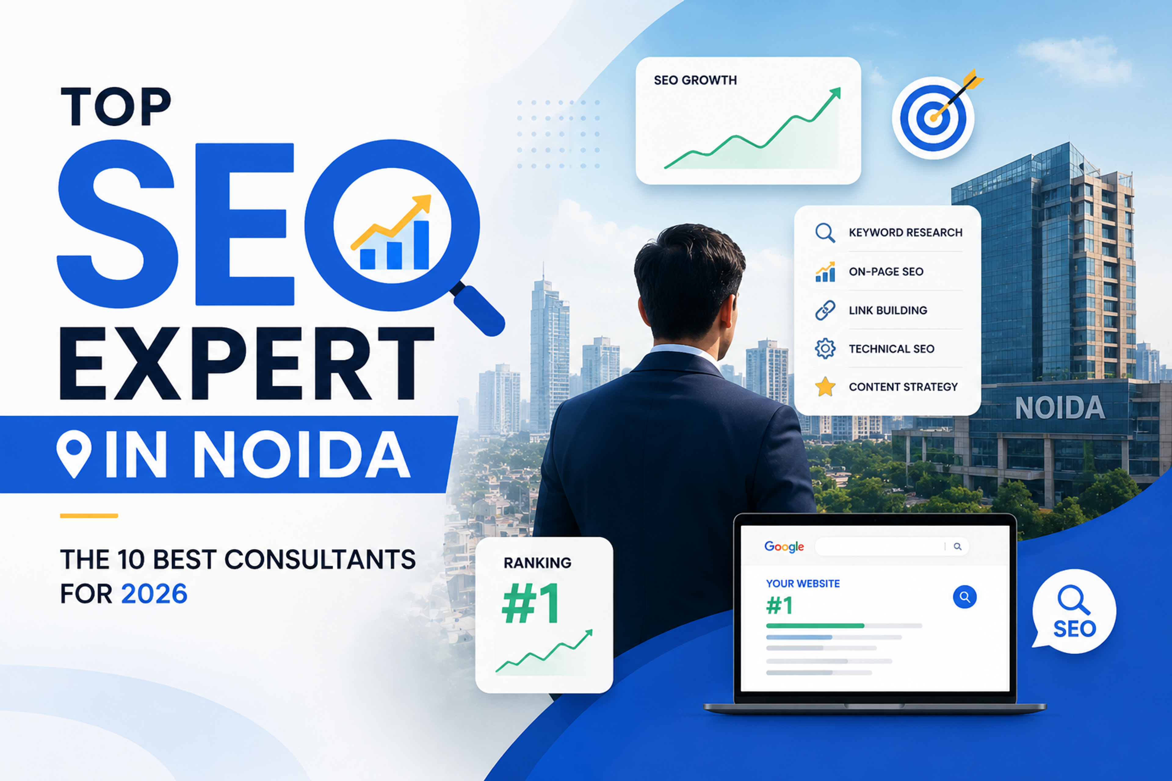 Top SEO Expert in Noida: The 10 Best Consultants for 2026
