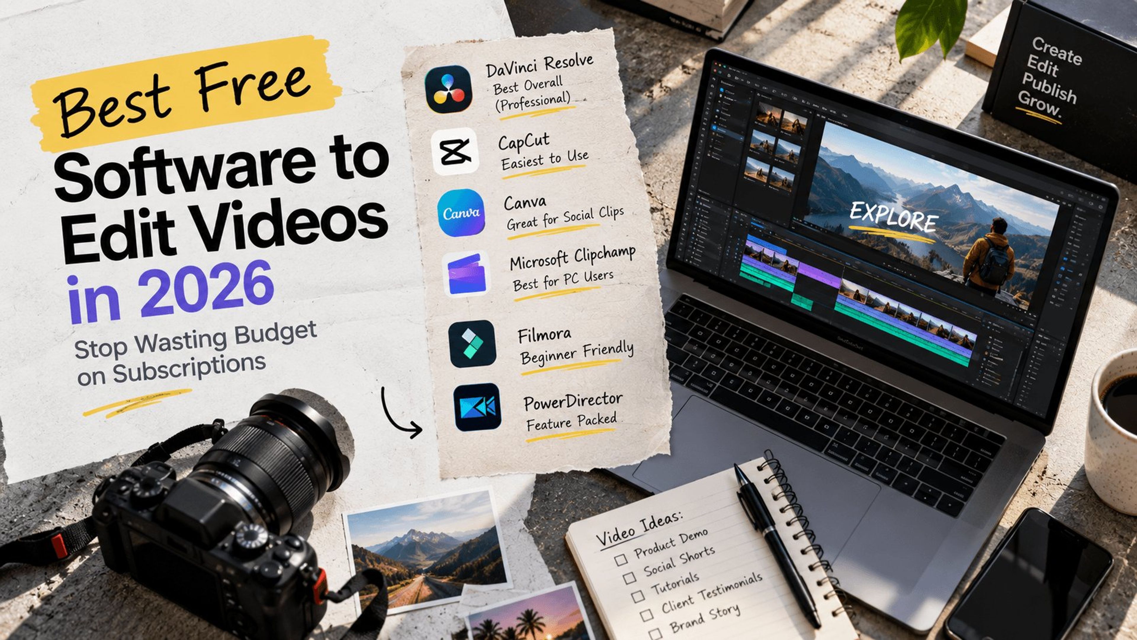 Best Free Software to Edit Videos in 2026: Stop Wasting Budget on Subscriptions
