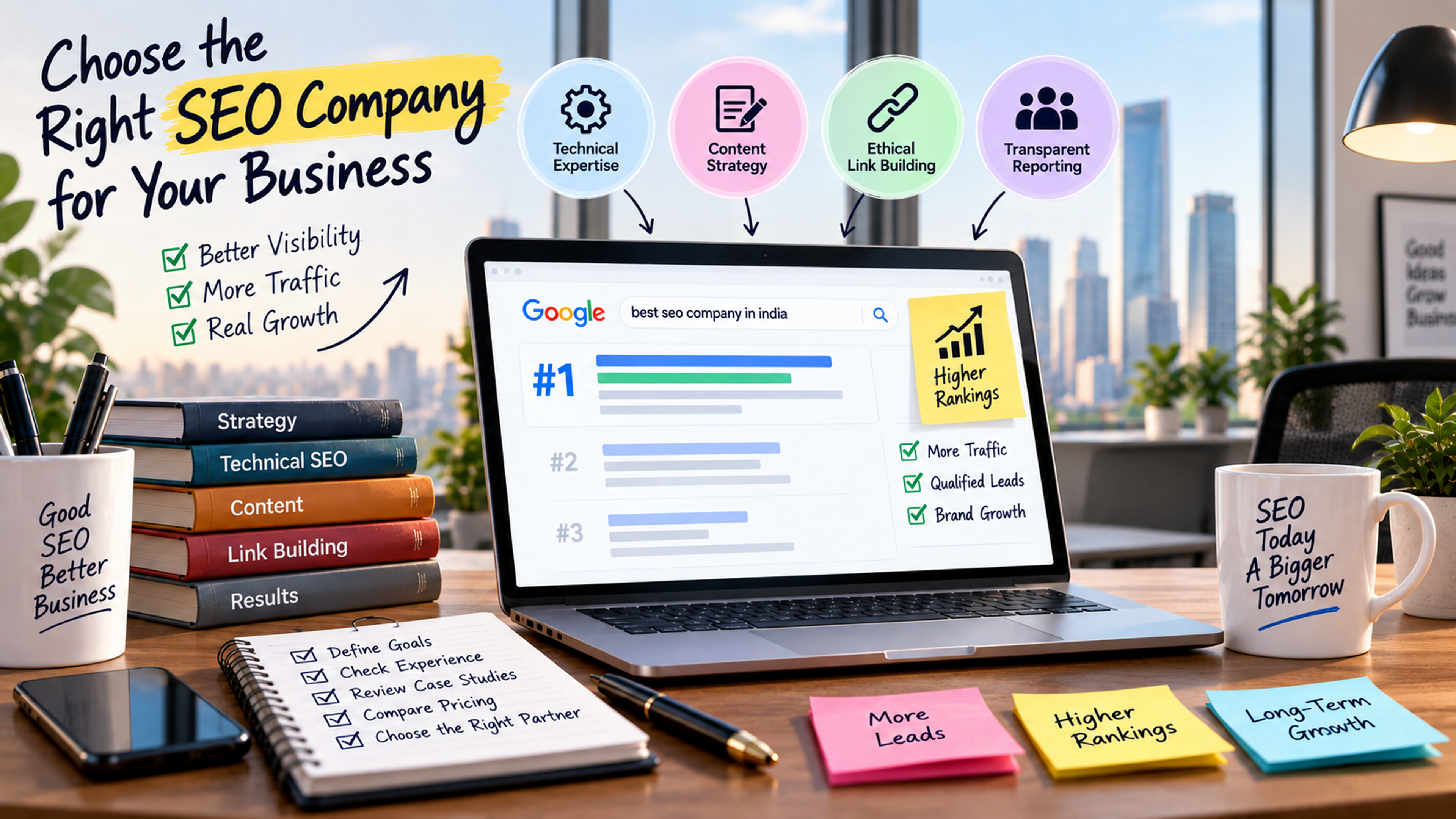 How to choose the right SEO company in India