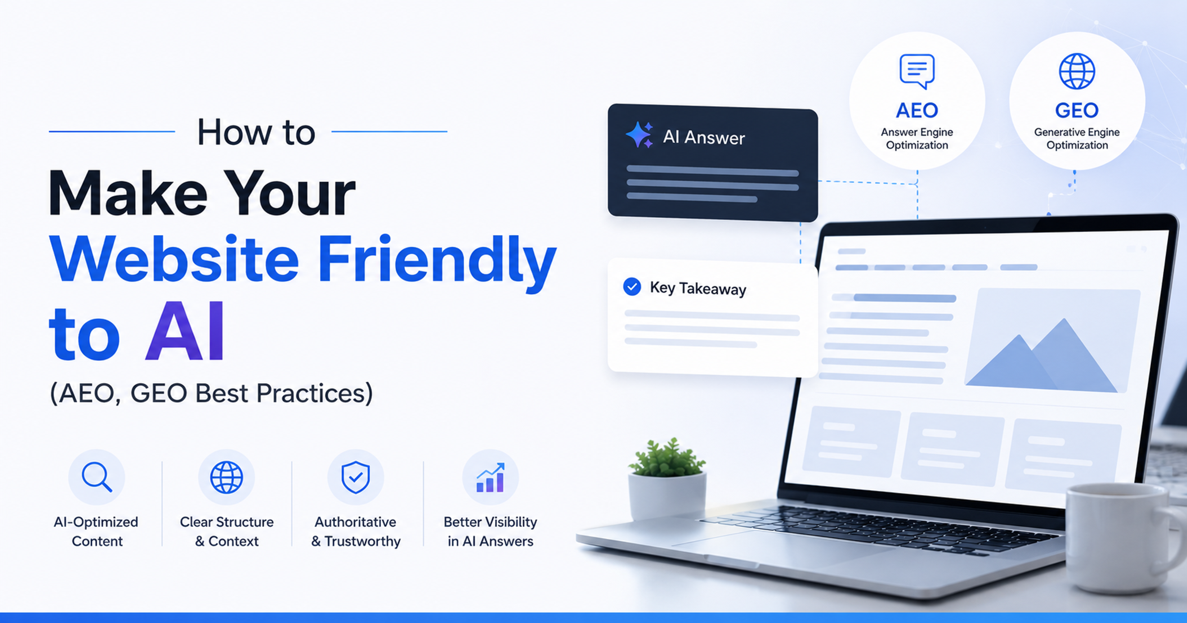 Get Your Website Found by AI: 10 Easy Steps for 2026 (AEO, GEO Best Practices)