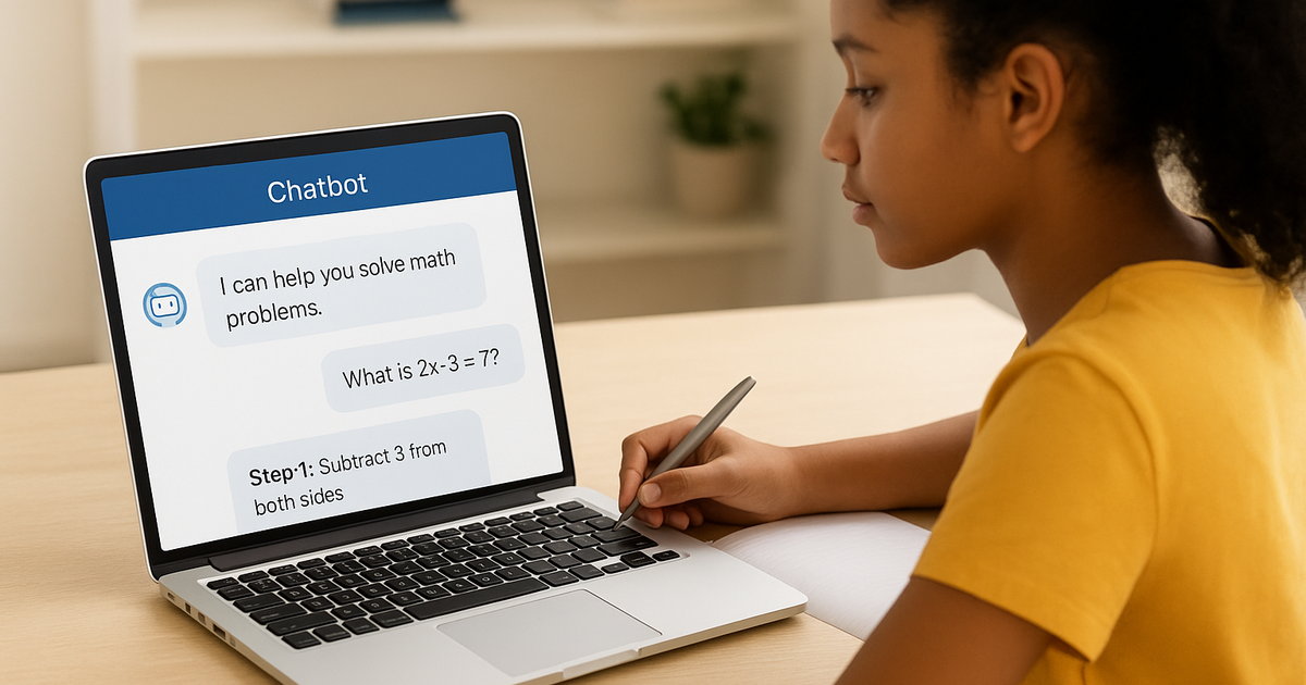 The Future of Learning: Chatbots that Understand Math