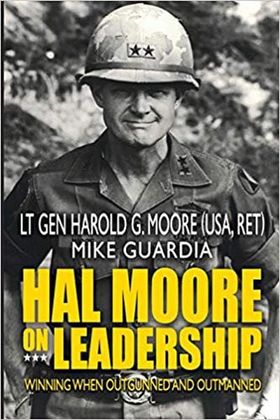 Hal Moore on Leadership Cover