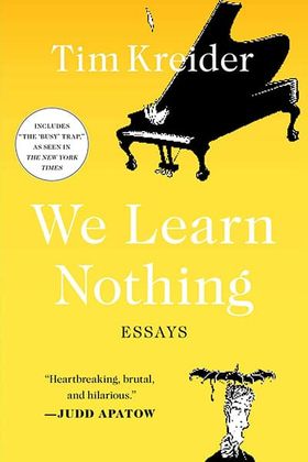 We Learn Nothing Cover