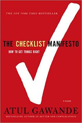 The Checklist Manifesto Cover The Checklist Manifesto Cover