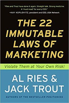 The 22 Immutable Laws of Marketing Cover