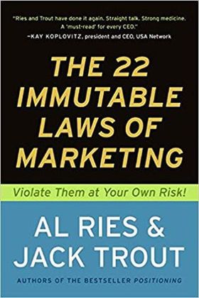 The 22 Immutable Laws of Marketing Cover The 22 Immutable Laws of Marketing Cover