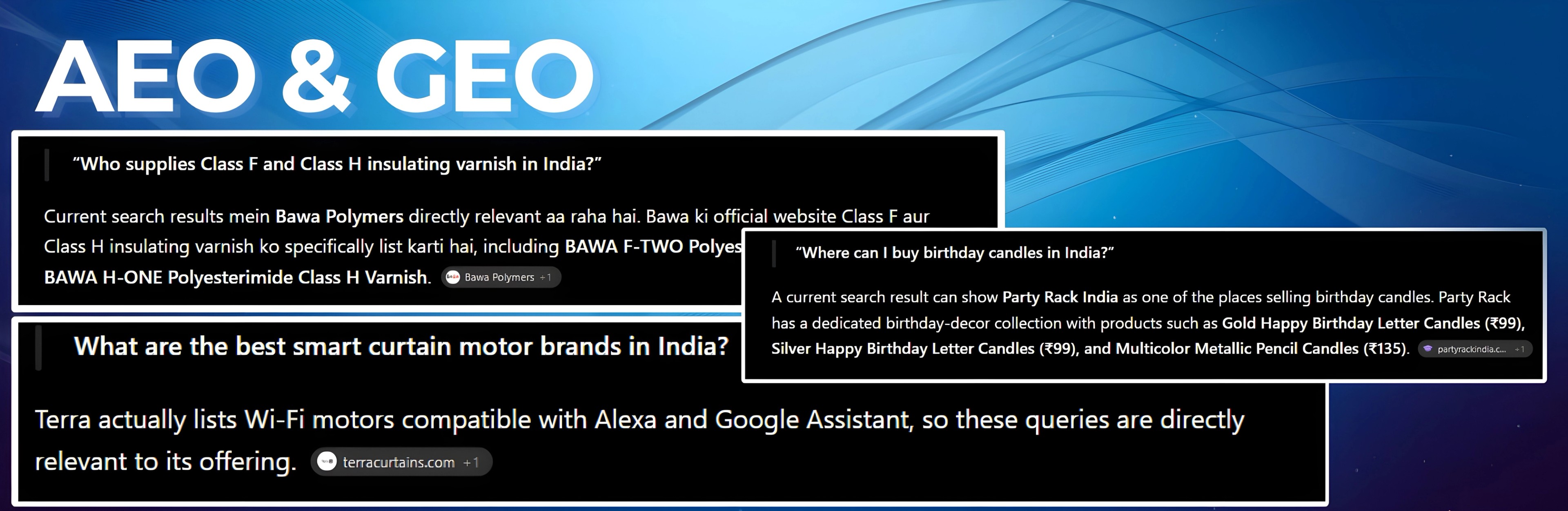 AEO & GEO Services For The Next Generation Of Search