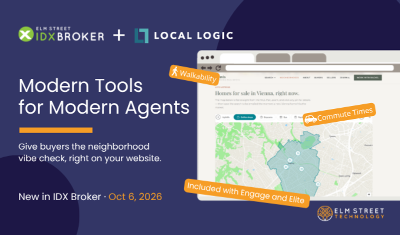 IDX Broker + Local Logic: Modern Tools for Modern Agents 