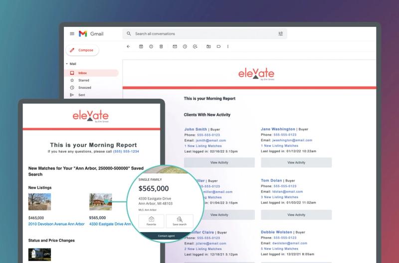 account and listings for morning reports