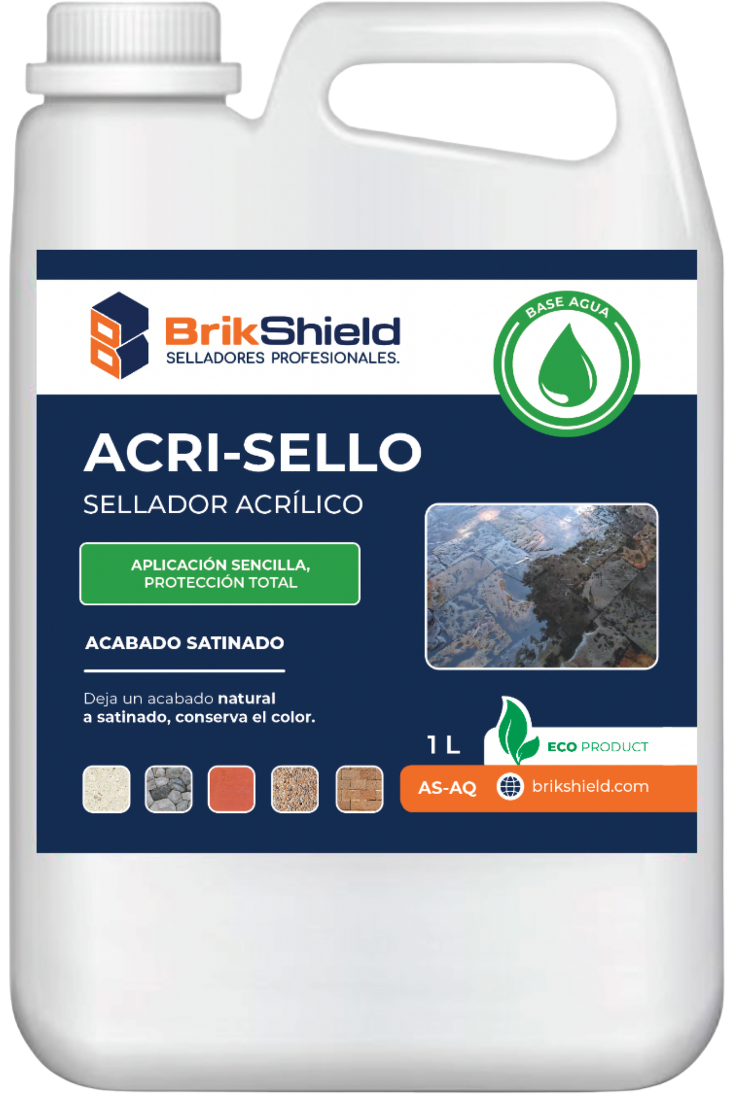 Selladores de superficie (acrílico) - AS-AQ - Base Agua
