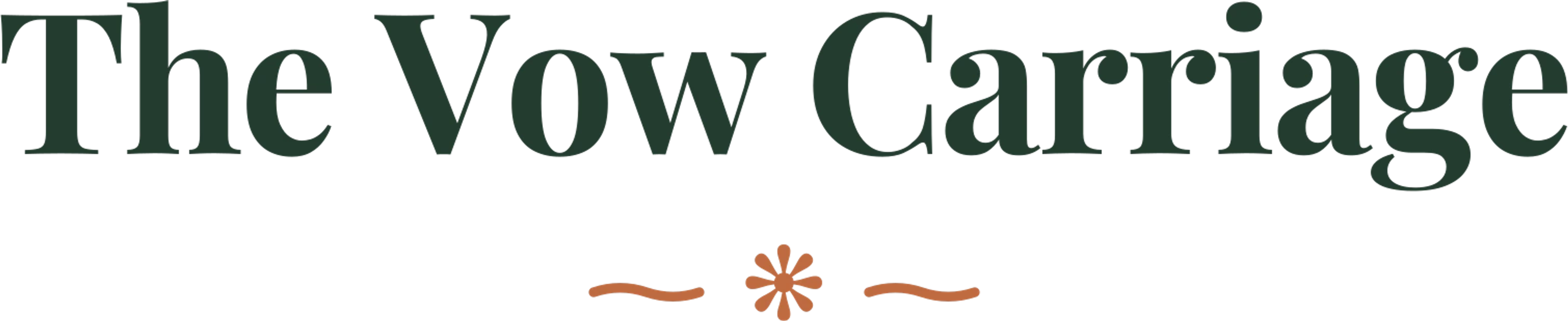 The Vow Carriage logo