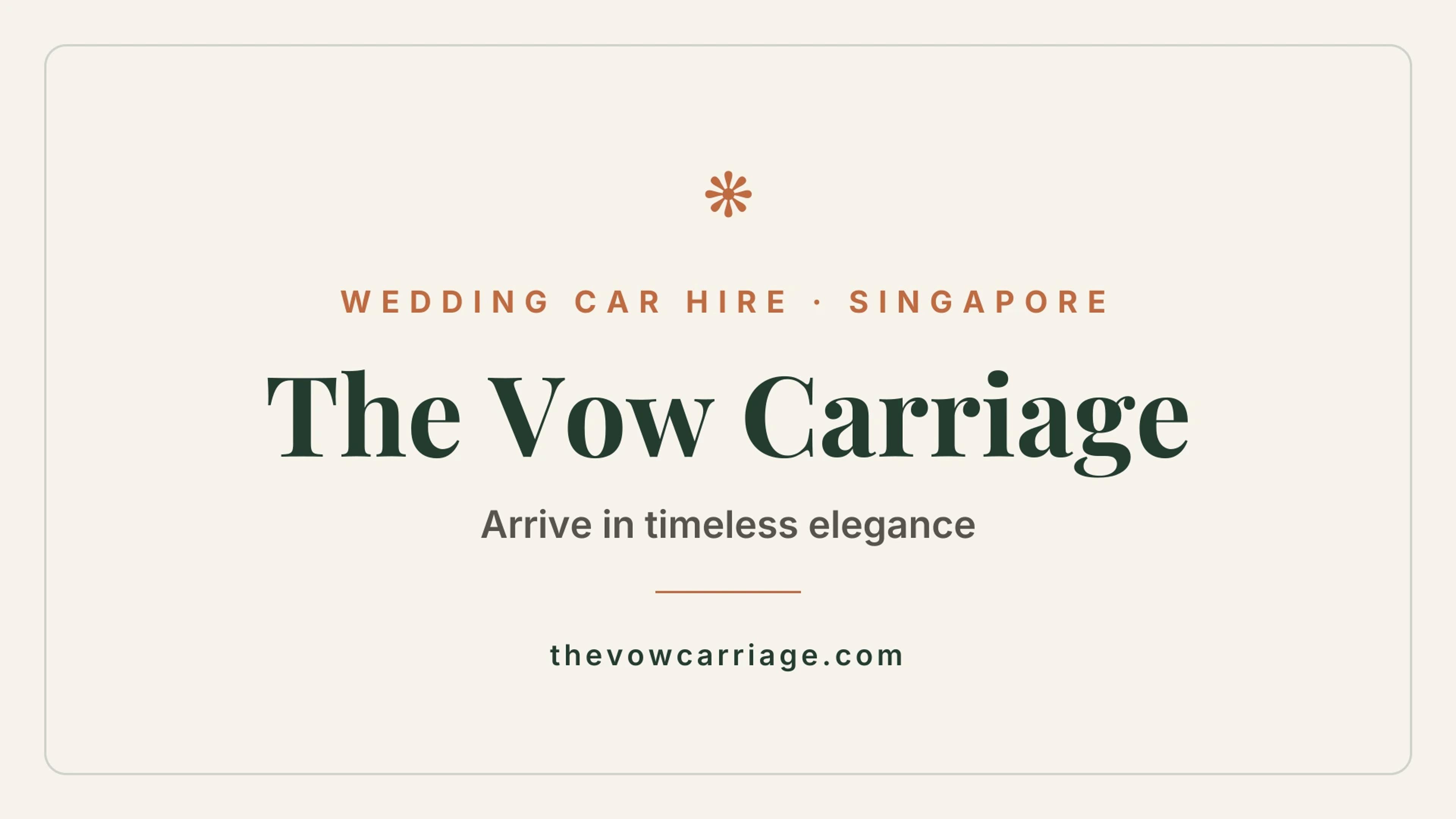 The Vow Carriage hero
