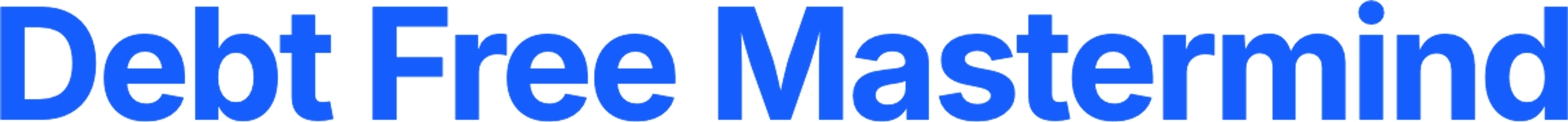 Debt Free Mastermind logo