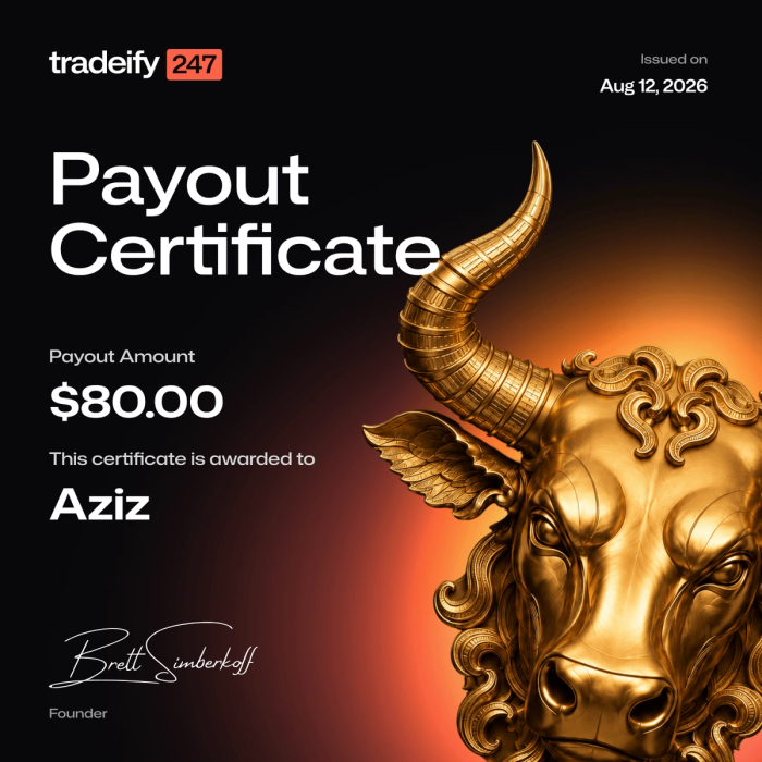 Payout confirmation for Aziz