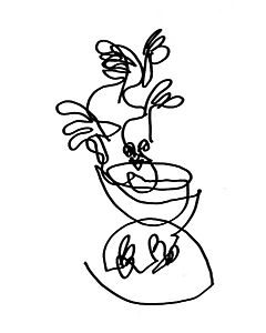 Warm Waters (lamp) 2022 35x35x62cm