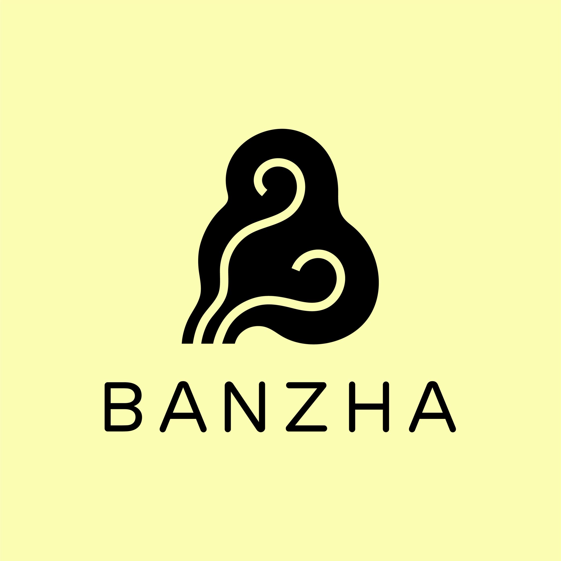 Banzha moderne kinesisk restaurant merkevare og identitet av Nonspace