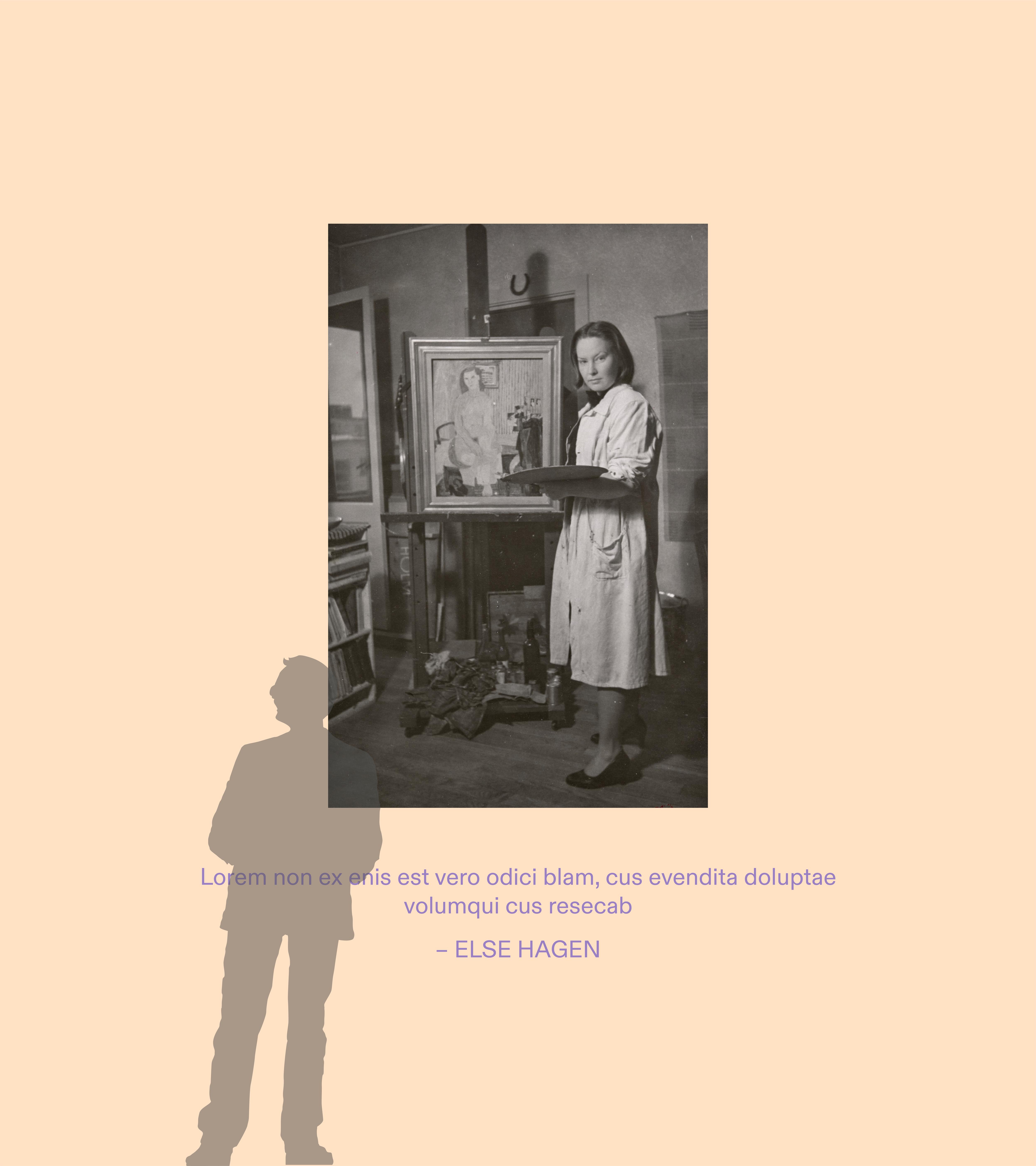 Else Hagen. Mellom mennesker.