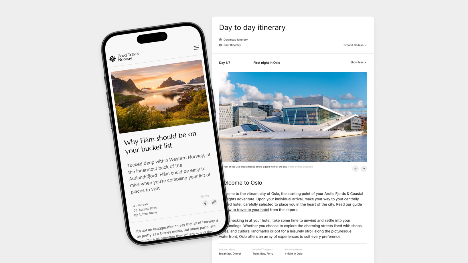 Fjord Travel Norway new visual identity Nonspace