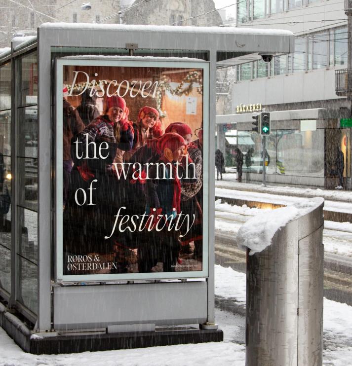 Visit Røros og Østerdalen ny visuell identitet av Nonspace