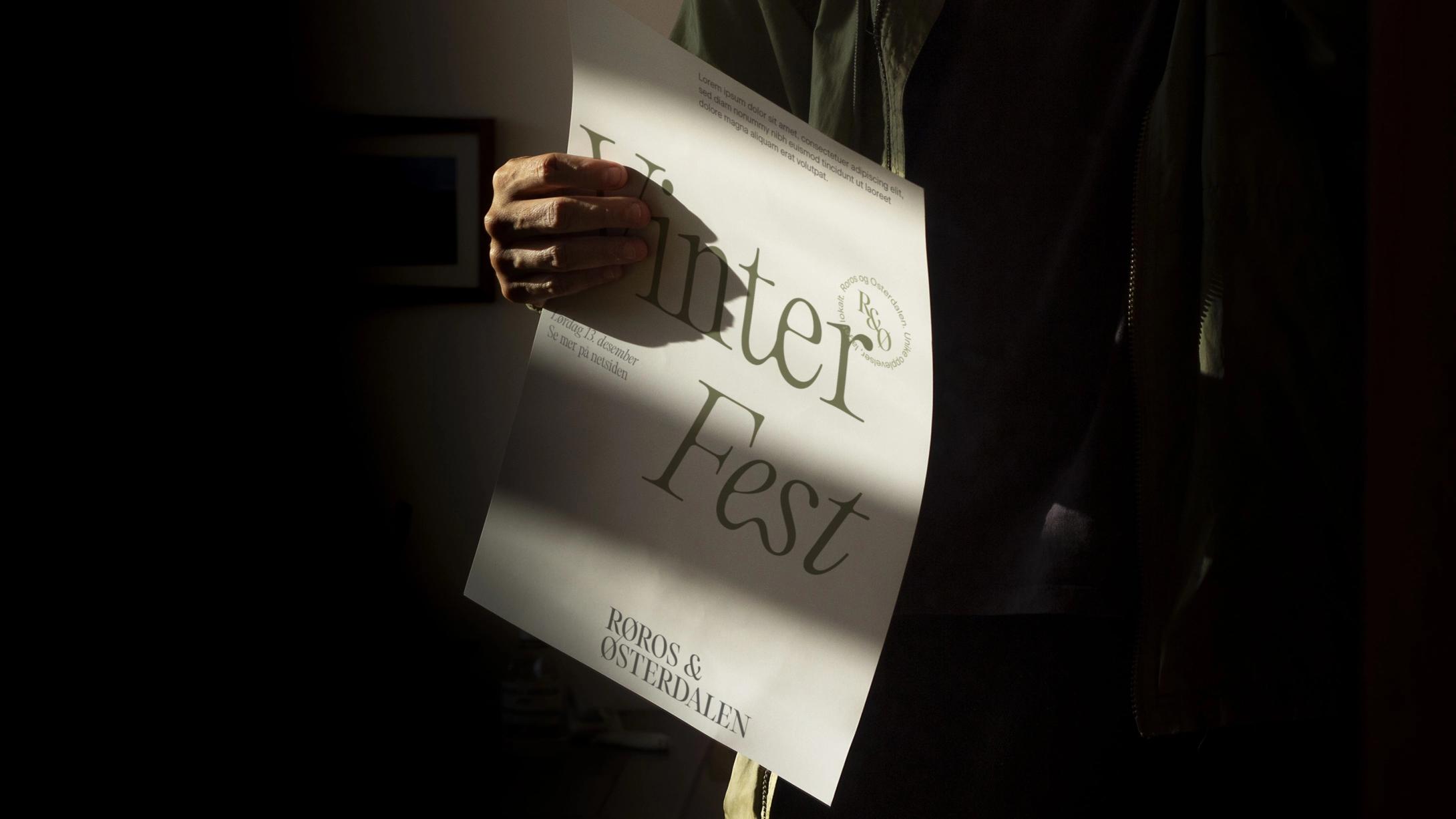 Visit Røros og Østerdalen ny visuell identitet av Nonspace