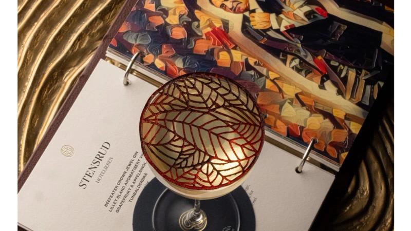 Britannia Bar cocktailbar identitet og merkevare av Nonspace