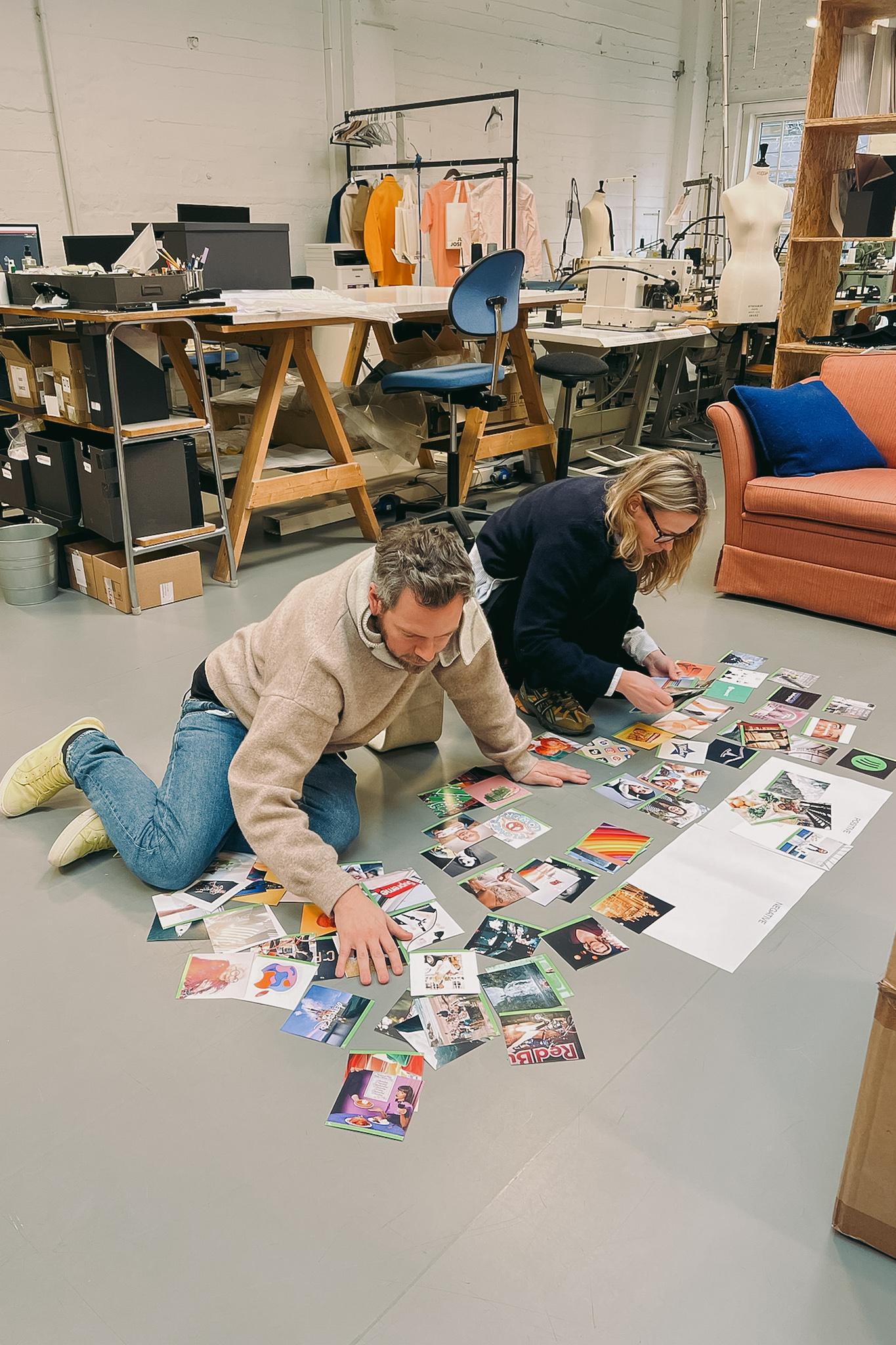 Nonspace Team hosting a workshop with Manufacture Oslo