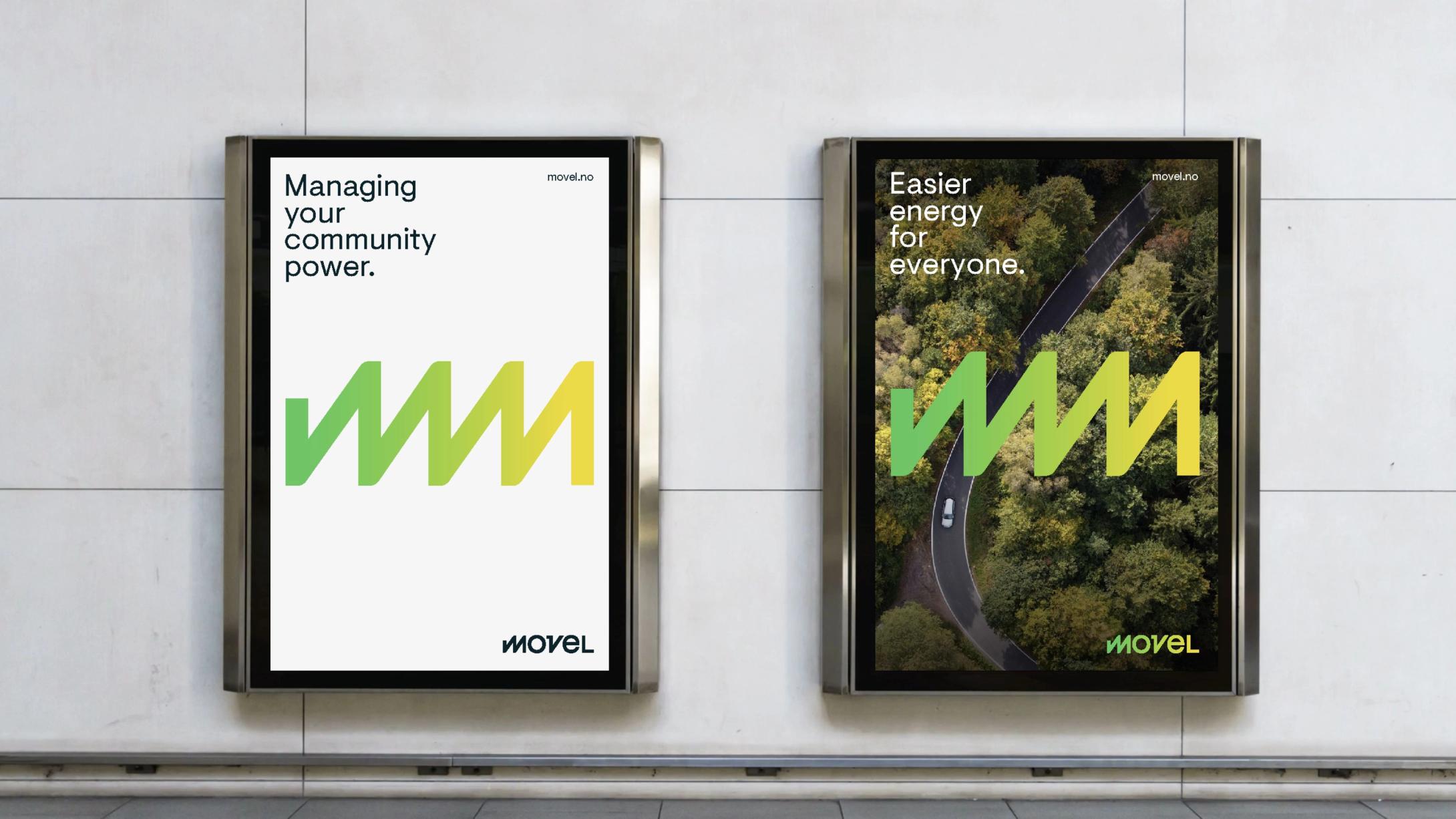 Nonspace ny visuell identitet Movel