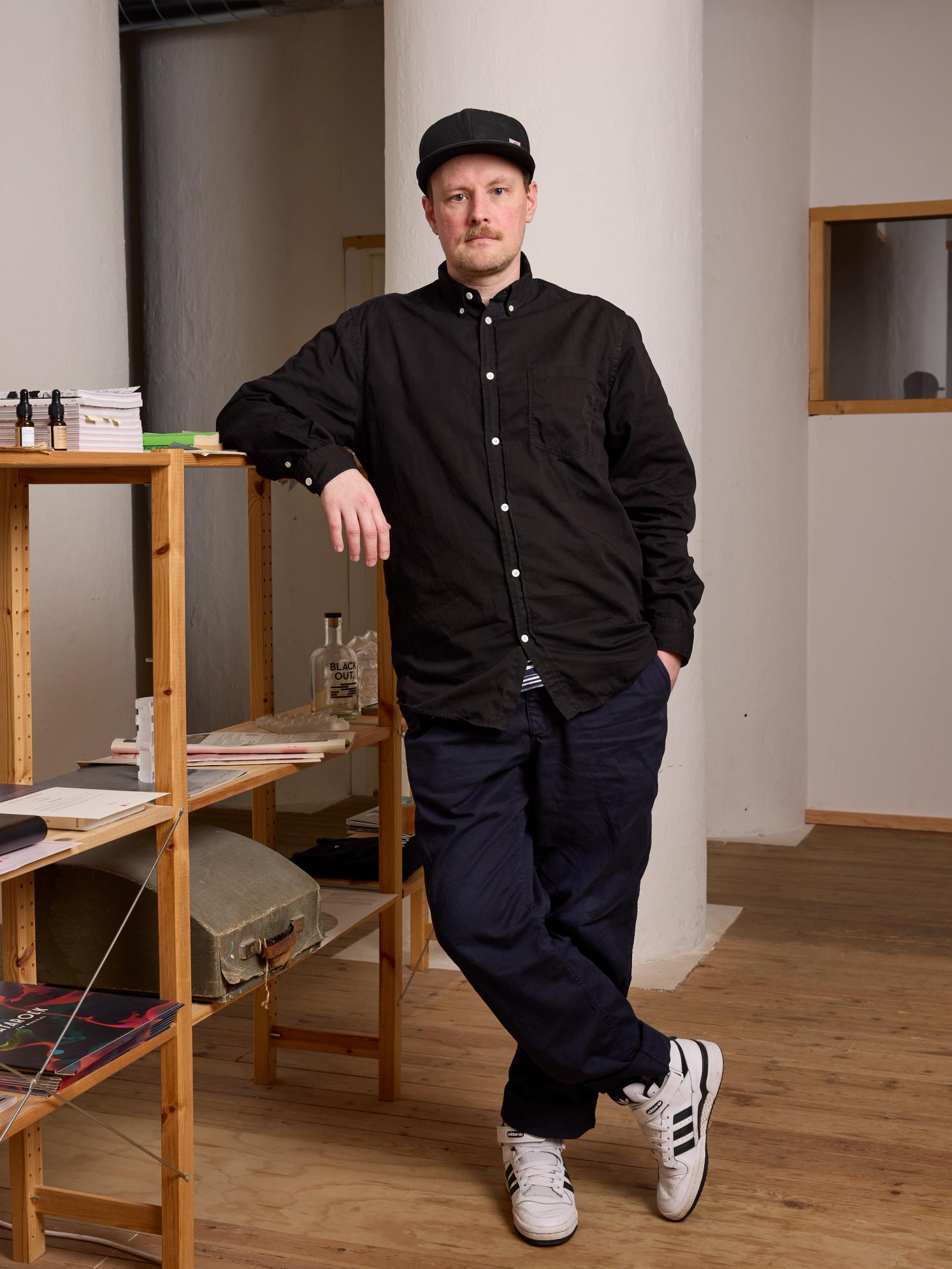 Portrait of Sebastian Reed, Lead Designer at Nonspace Bergen.