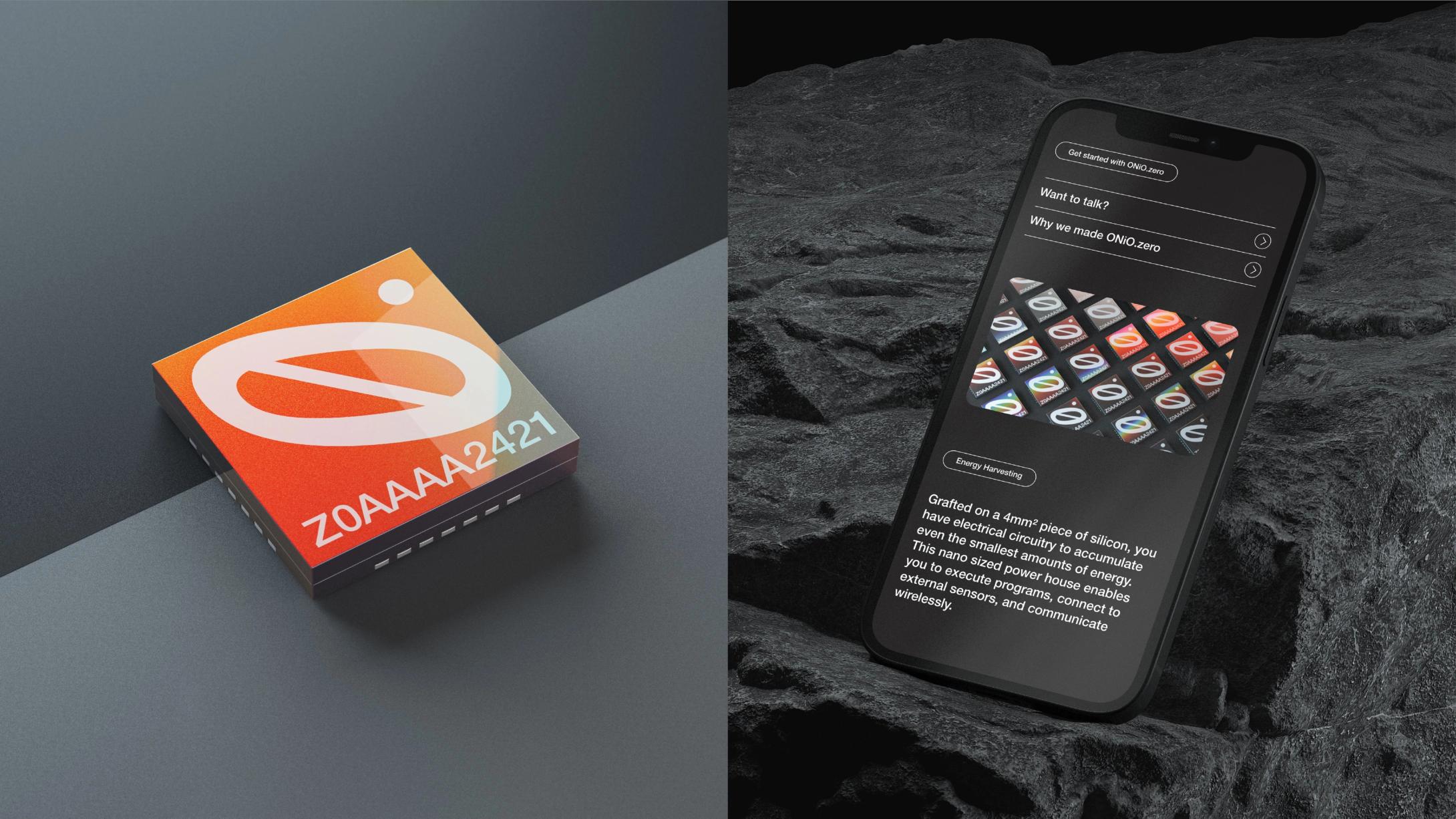 ONiO brand platform and website design by Nonspace