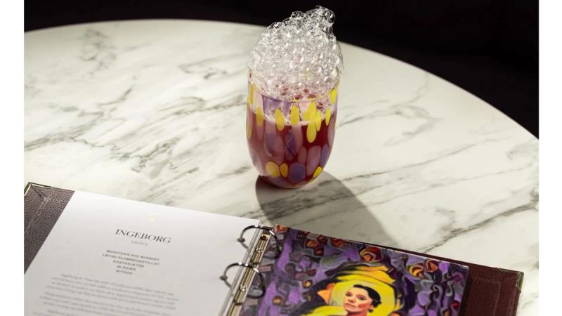 Britannia Bar cocktailbar identitet og merkevare av Nonspace