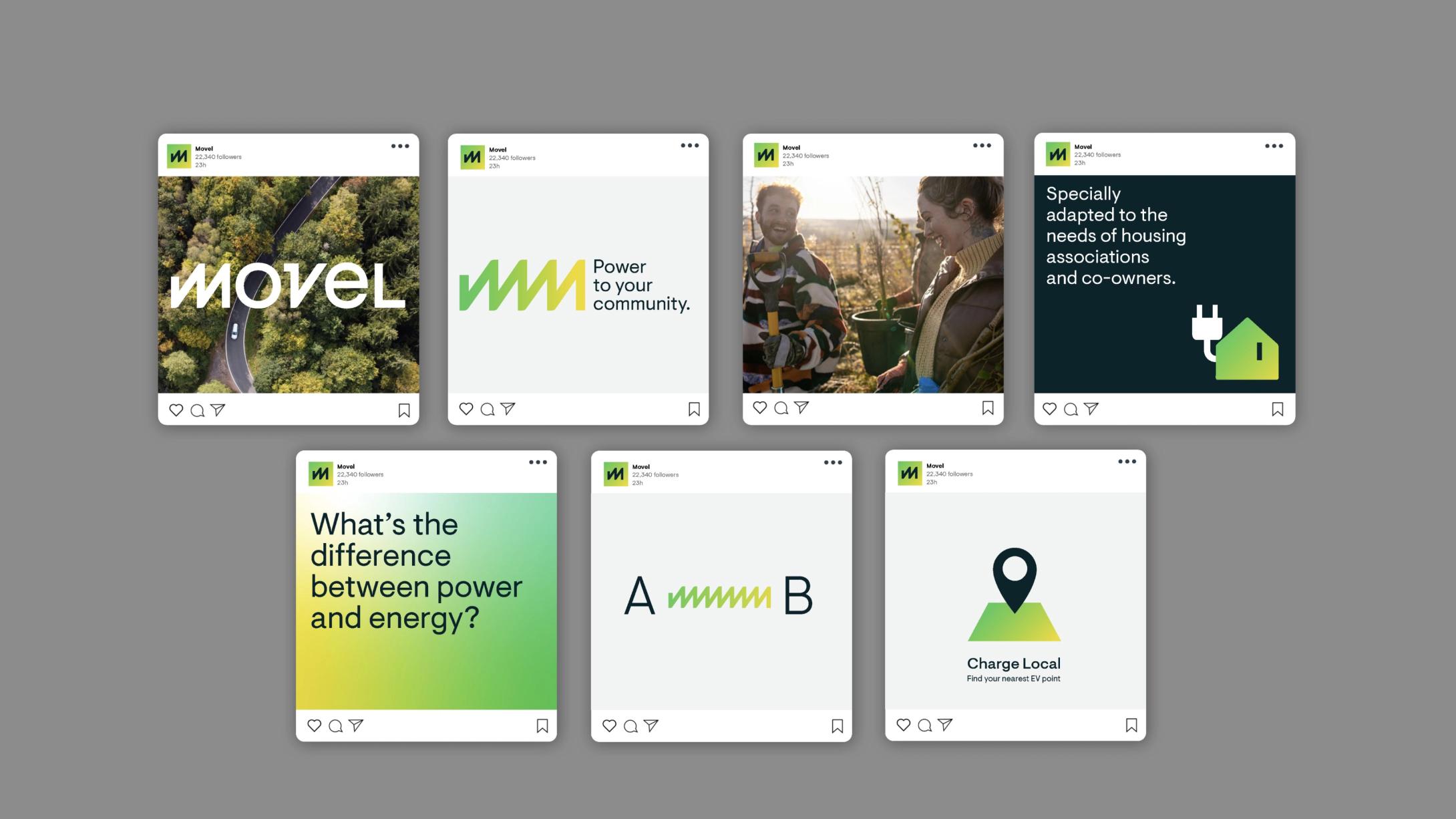 Nonspace ny visuell identitet Movel