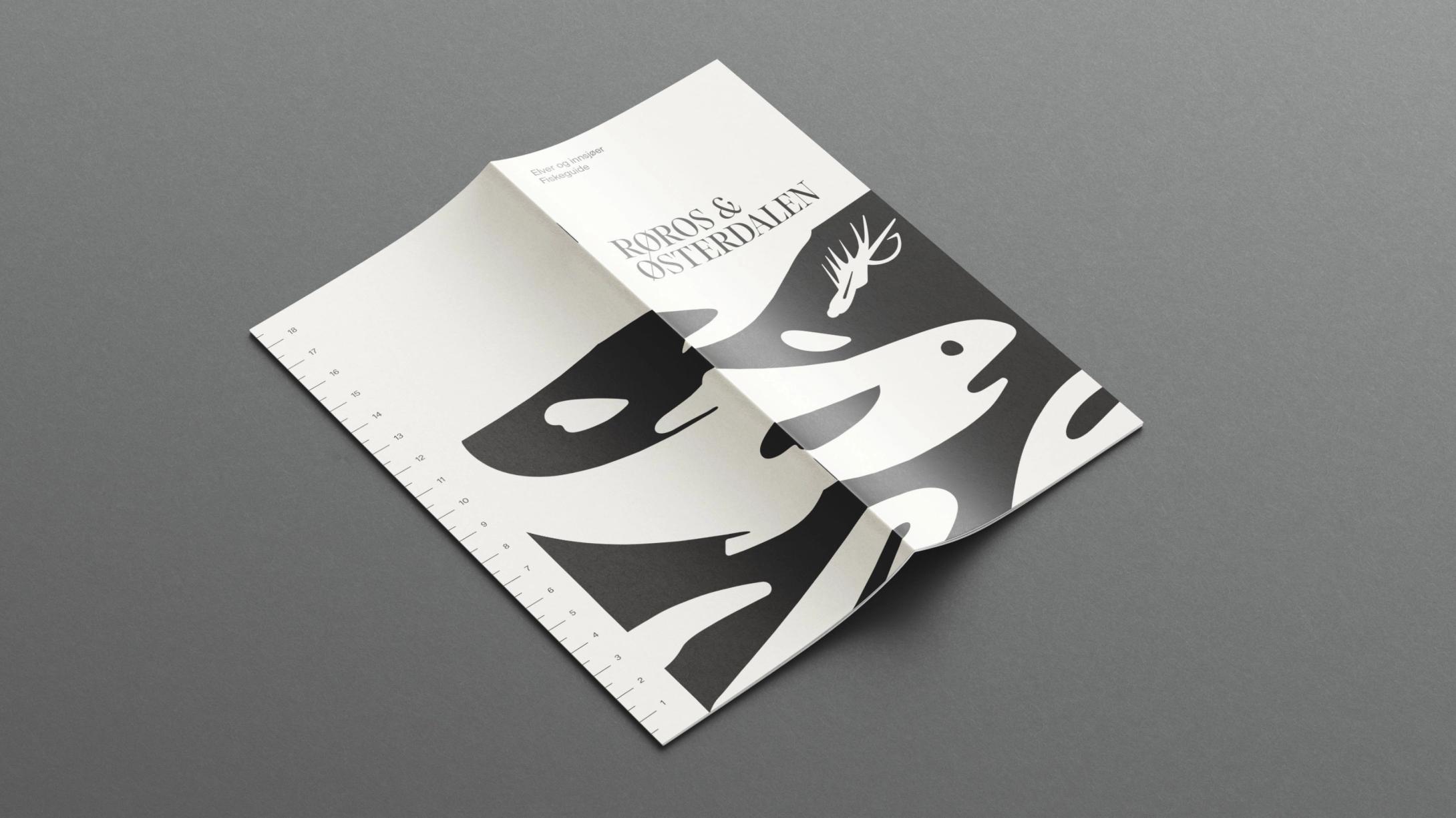 Visit Røros og Østerdalen ny visuell identitet av Nonspace