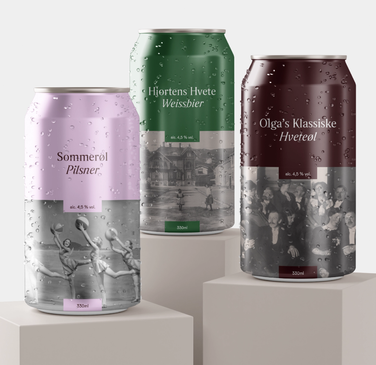 Nye hjorten teater identitet logo av Nonspace