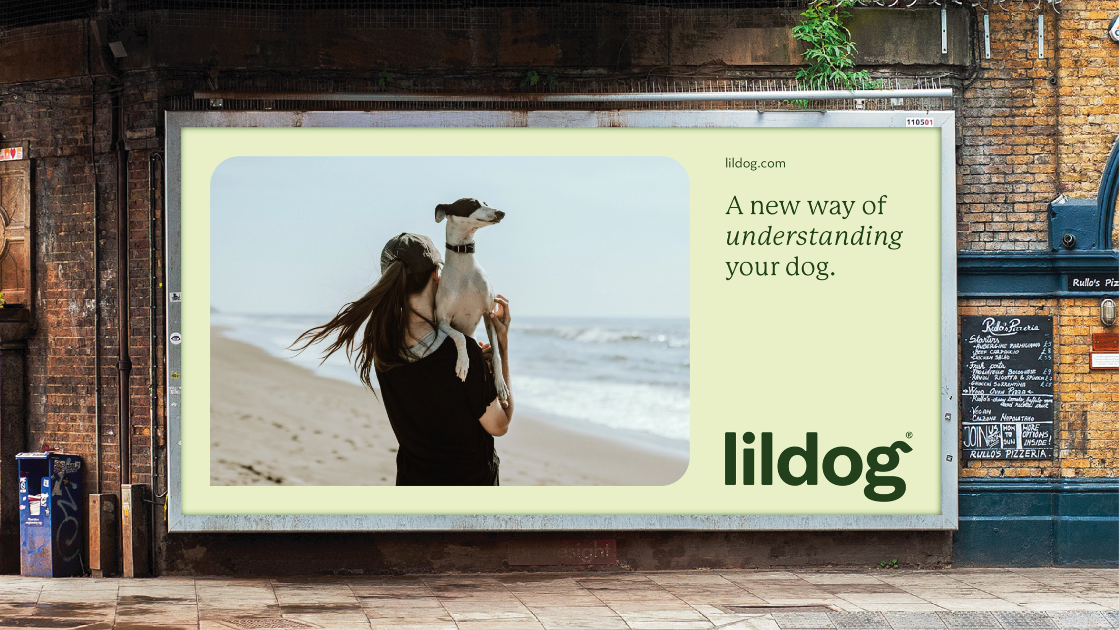 Lildog poster — "A new way of understanding your dog"