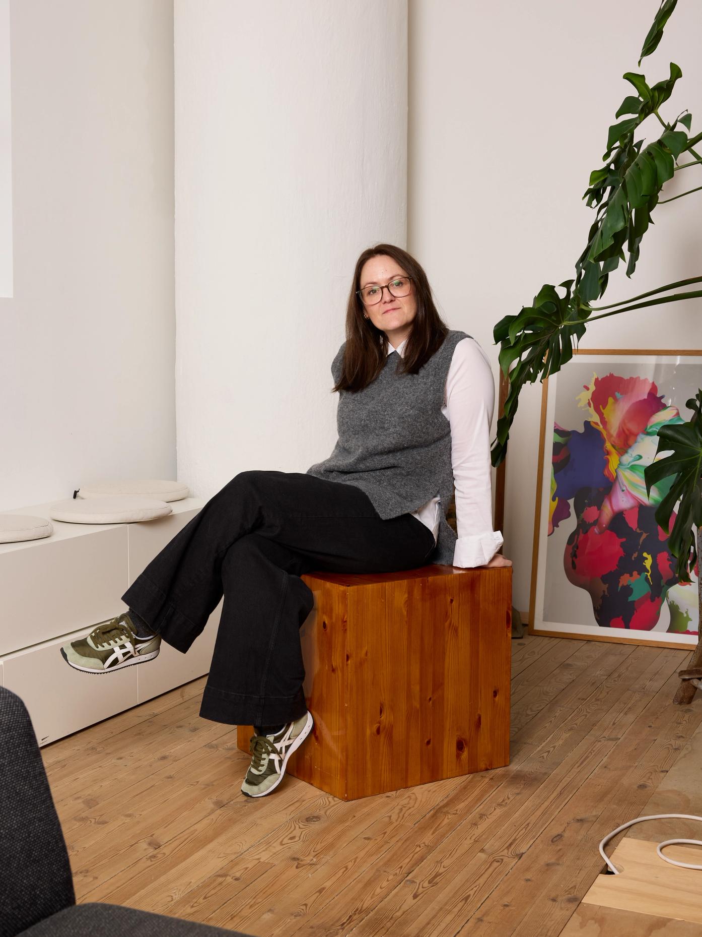 Portrait of Ramona Horn, Studio Director at Nonspace Bergen.