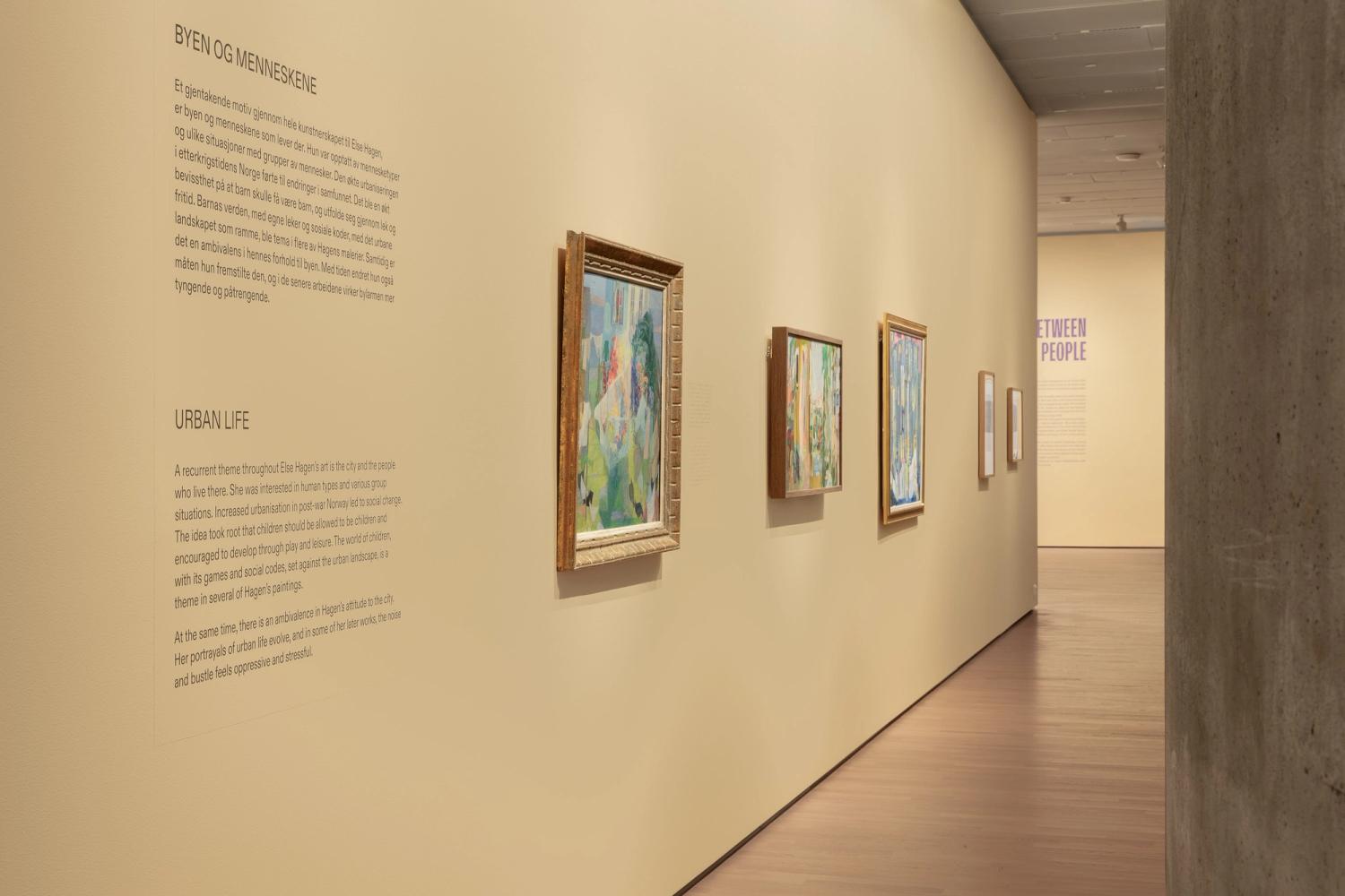 Else Hagen. Between people.