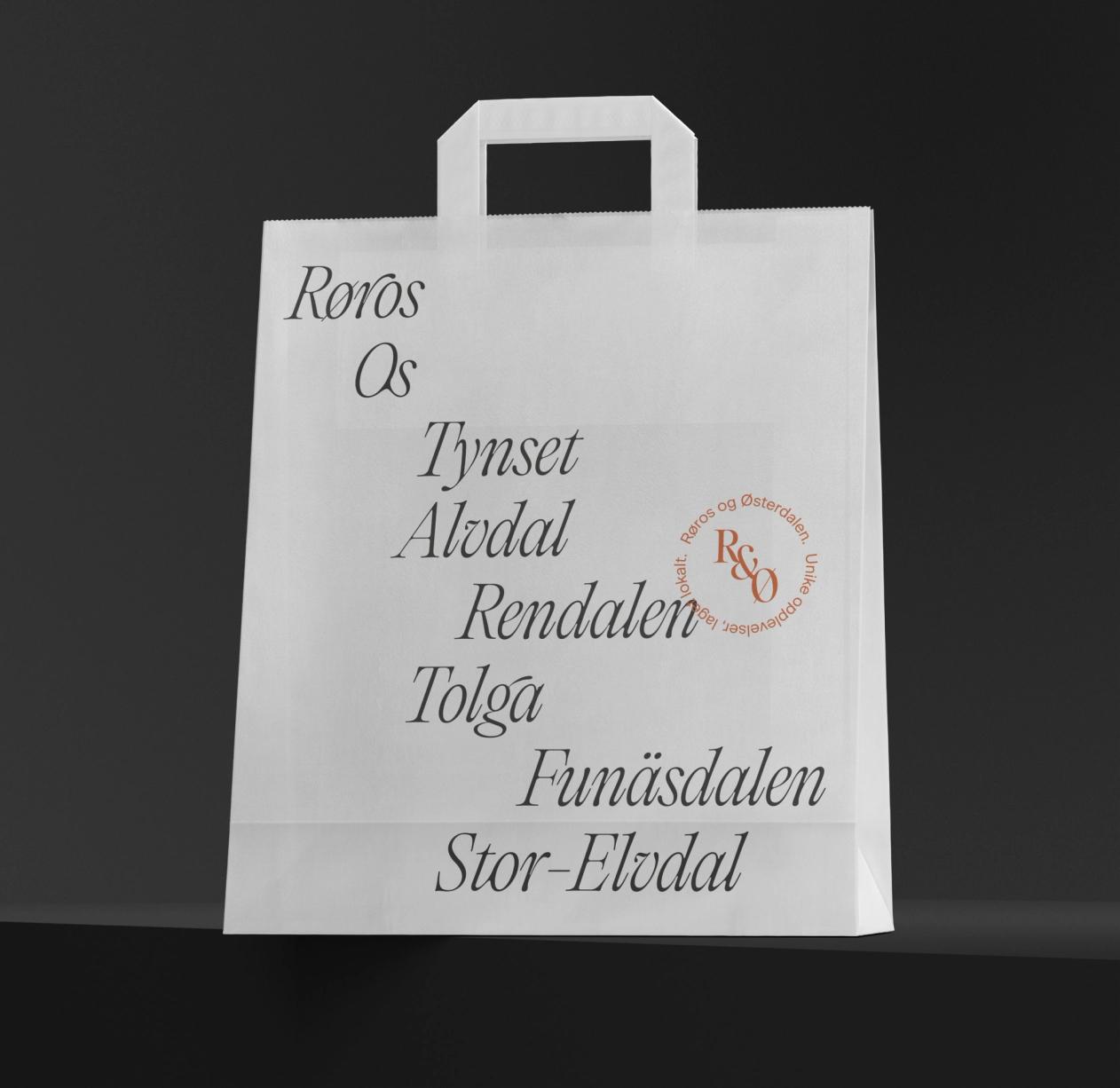 Visit Røros og Østerdalen ny visuell identitet av Nonspace