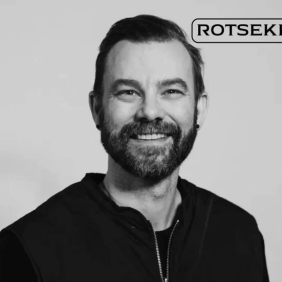 Stian talks about the process of changing the logo and the strategy