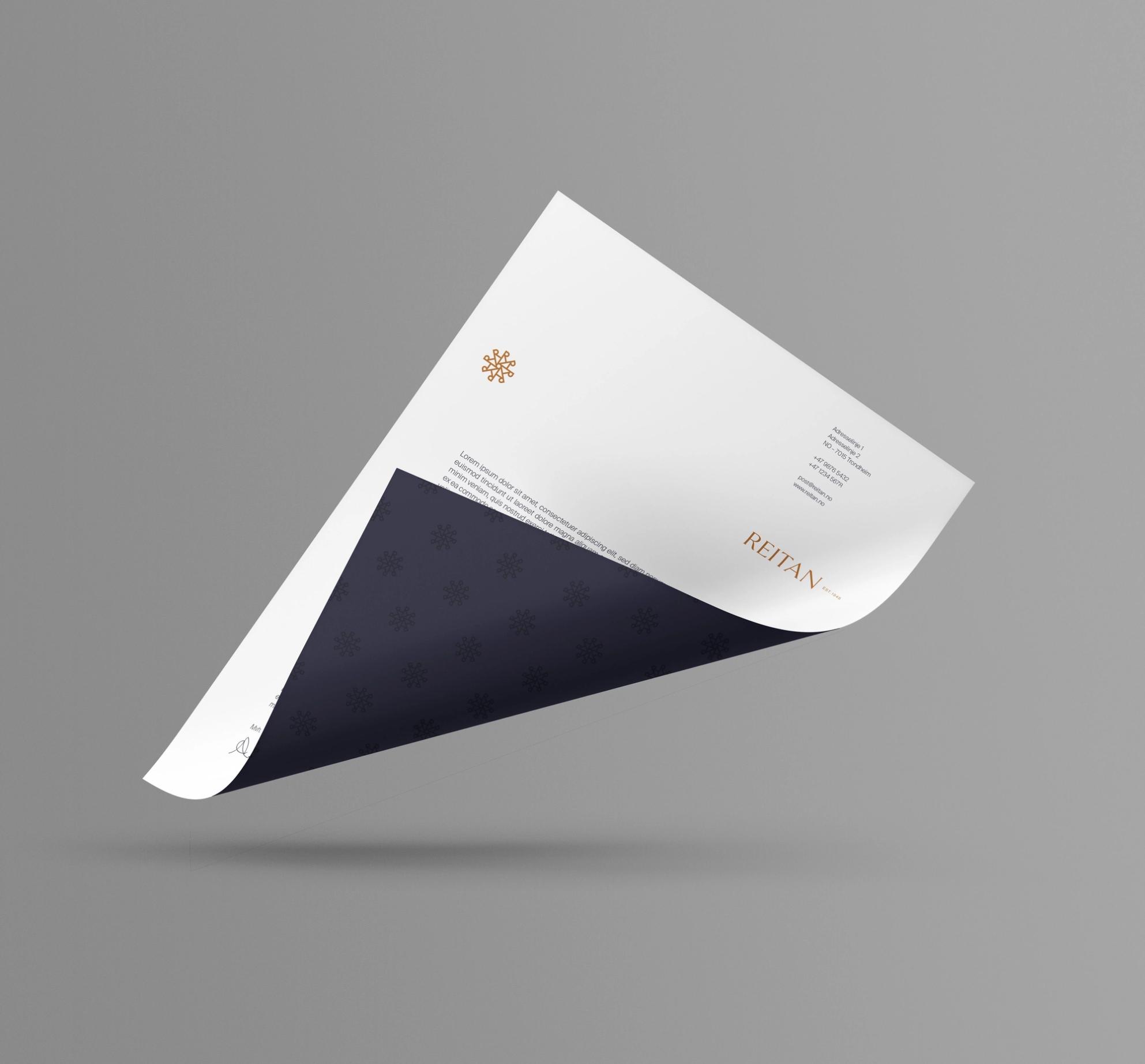 Nonspace merkevarearkitektur og ny visuell identitet for Reitan